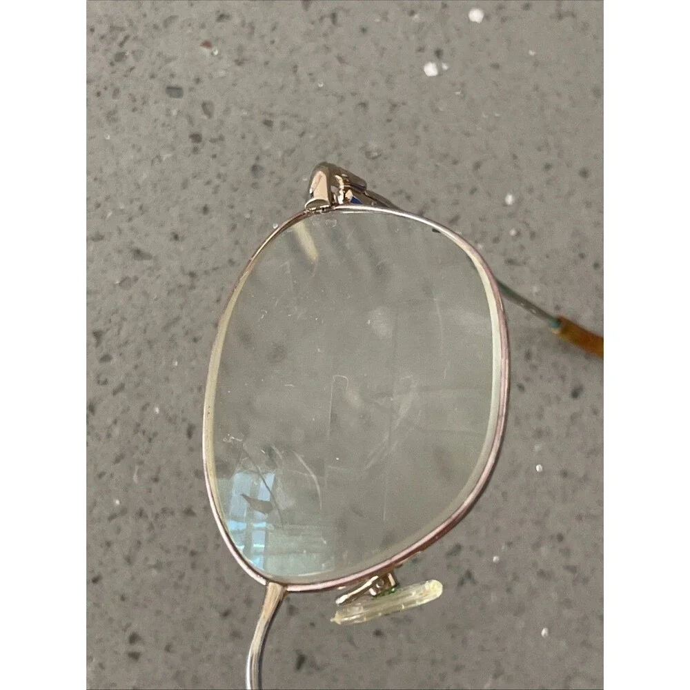 Laura Ashley Eyeglasses Frames ONLY Sally Harvest 50-18-130 Gold full rim vtg